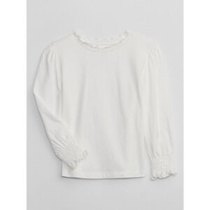 babyGap Smocked Puff Sleeve T-Shirt Size 4 New with Tags